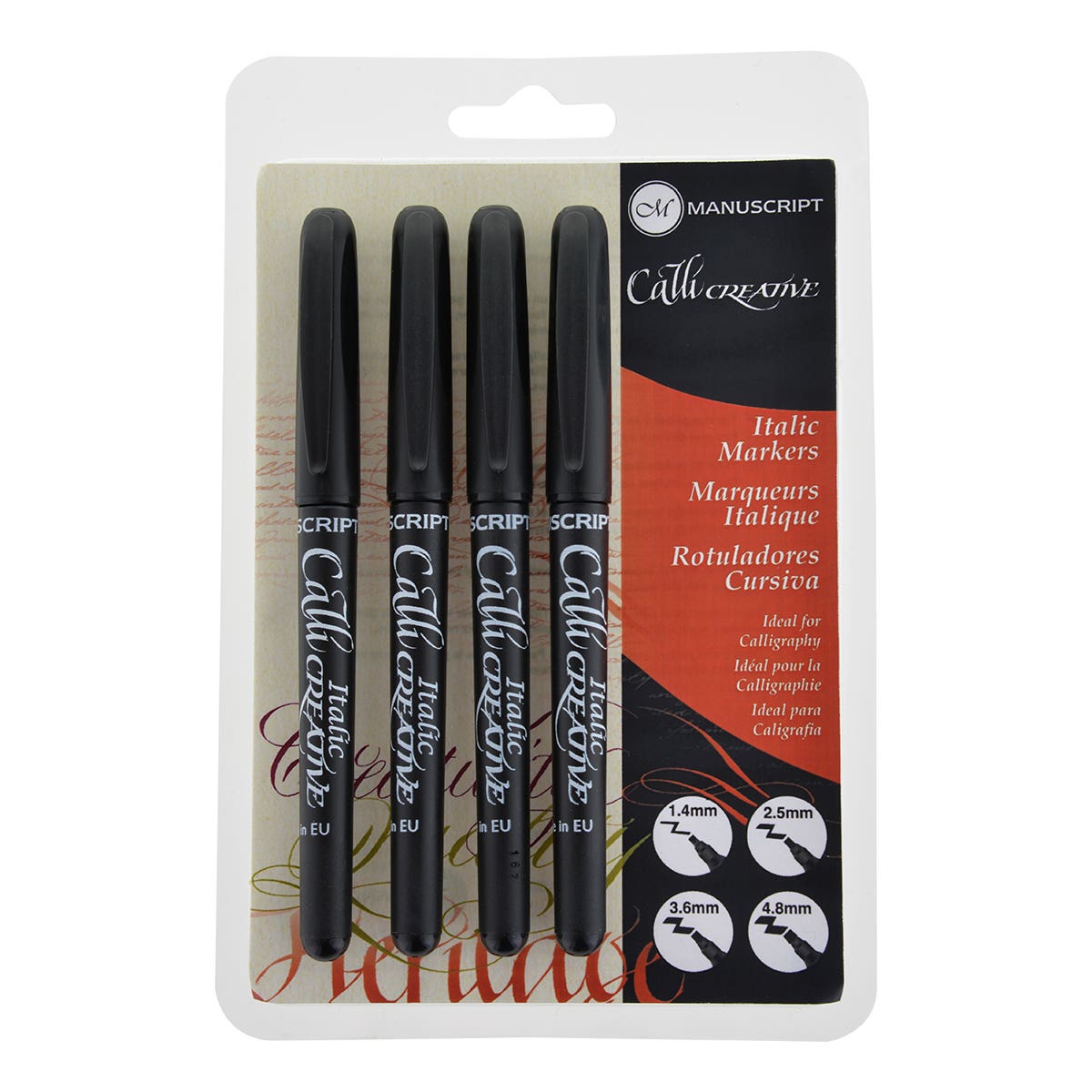 Manuscript Callicreative Italic Markers Set 4