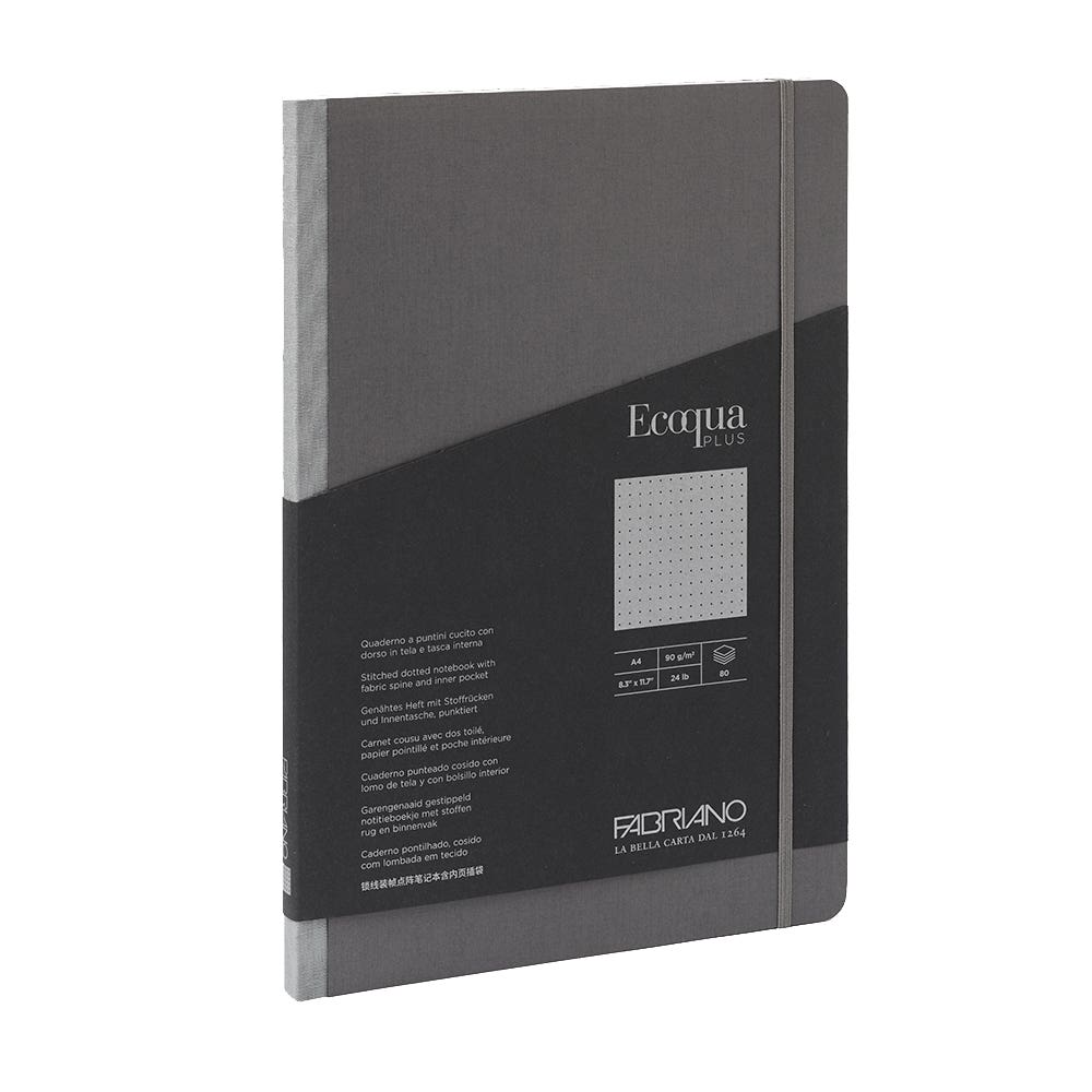 Fabriano Ecoqua Plus Fabric Bound Bullet Notebooks