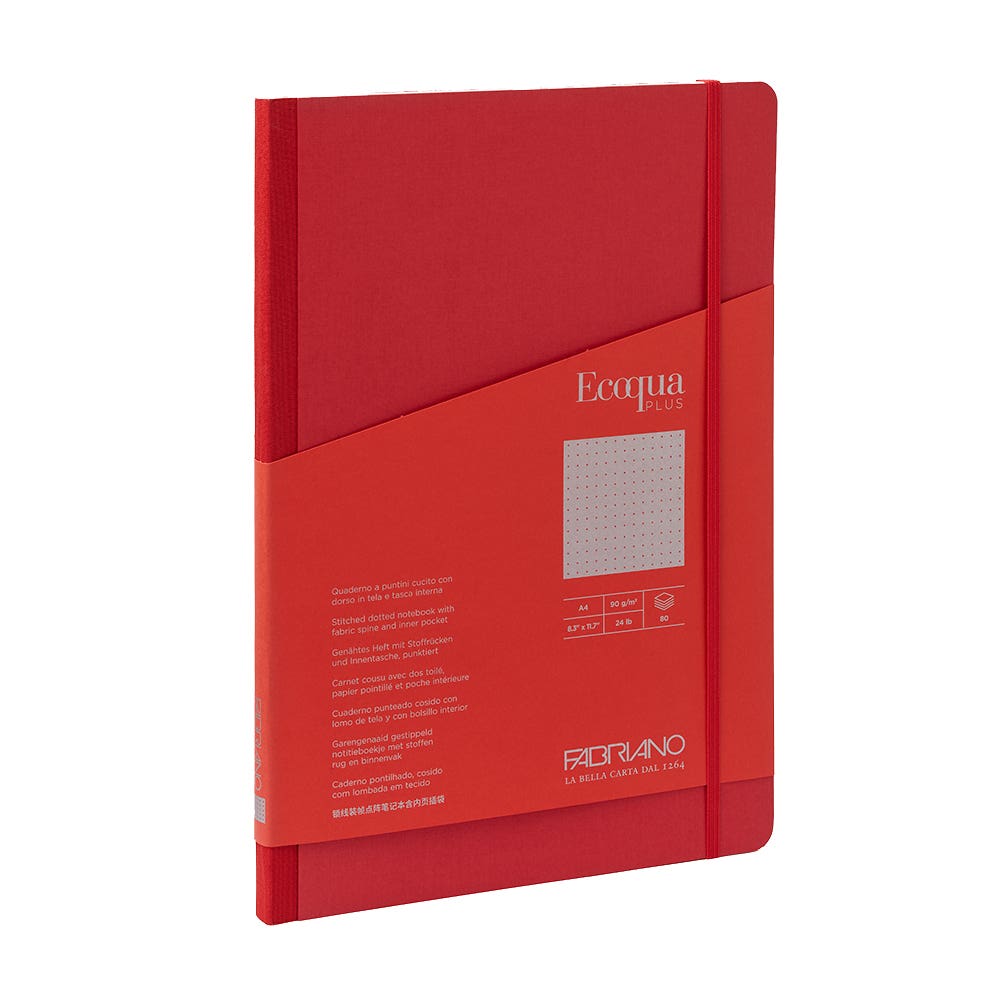 Fabriano Ecoqua Plus Fabric Bound Bullet Notebooks