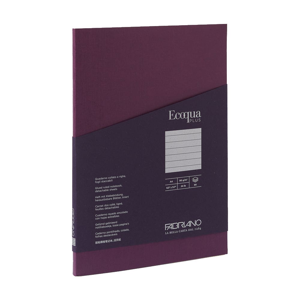 Fabriano Ecoqua Plus Glued Lined Notebooks