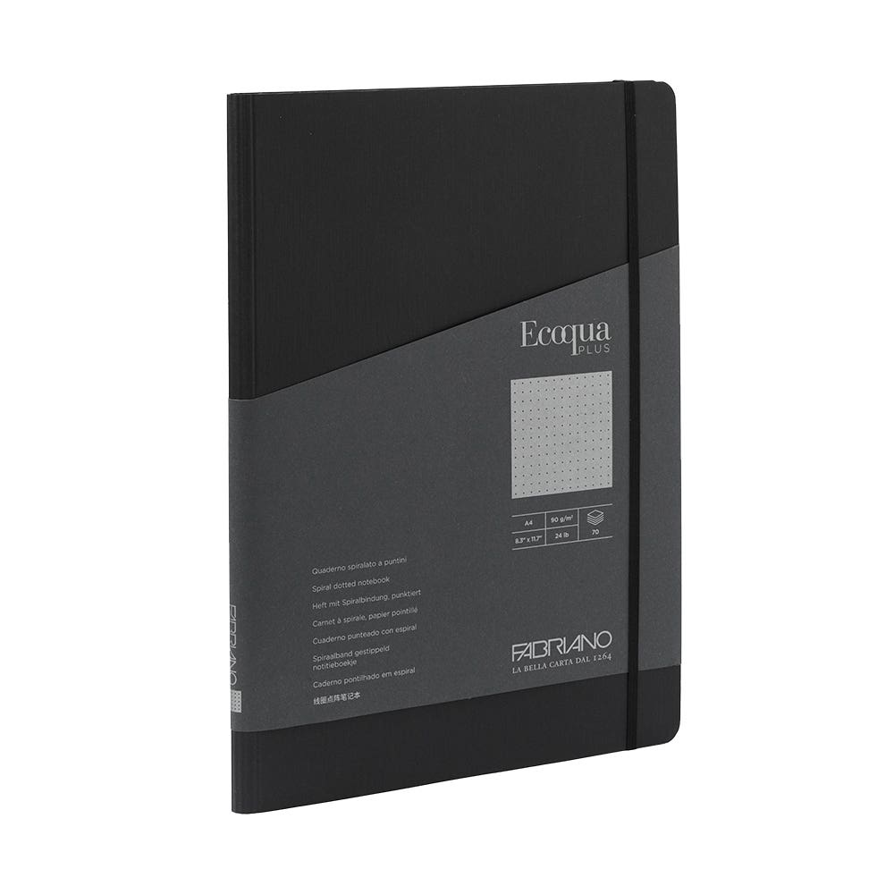 Fabriano Ecoqua Plus Hidden Spiral Bullet Notebooks