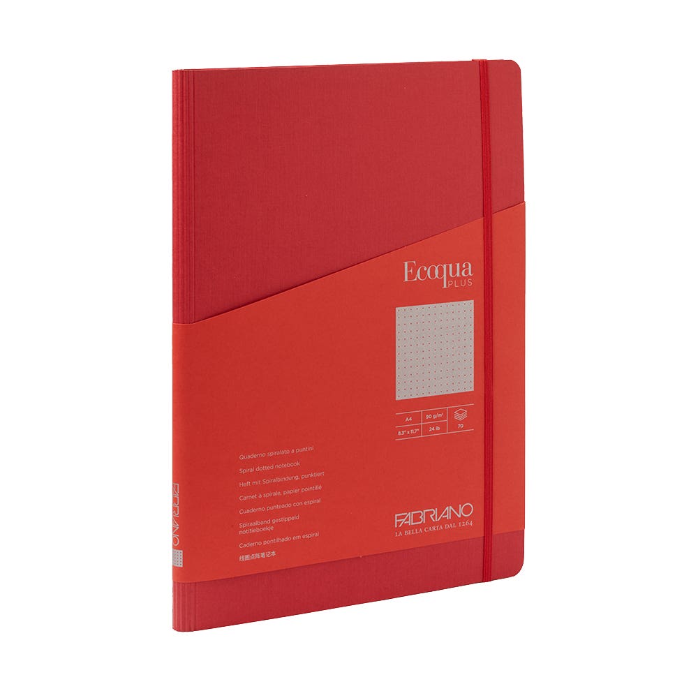 Fabriano Ecoqua Plus Hidden Spiral Bullet Notebooks