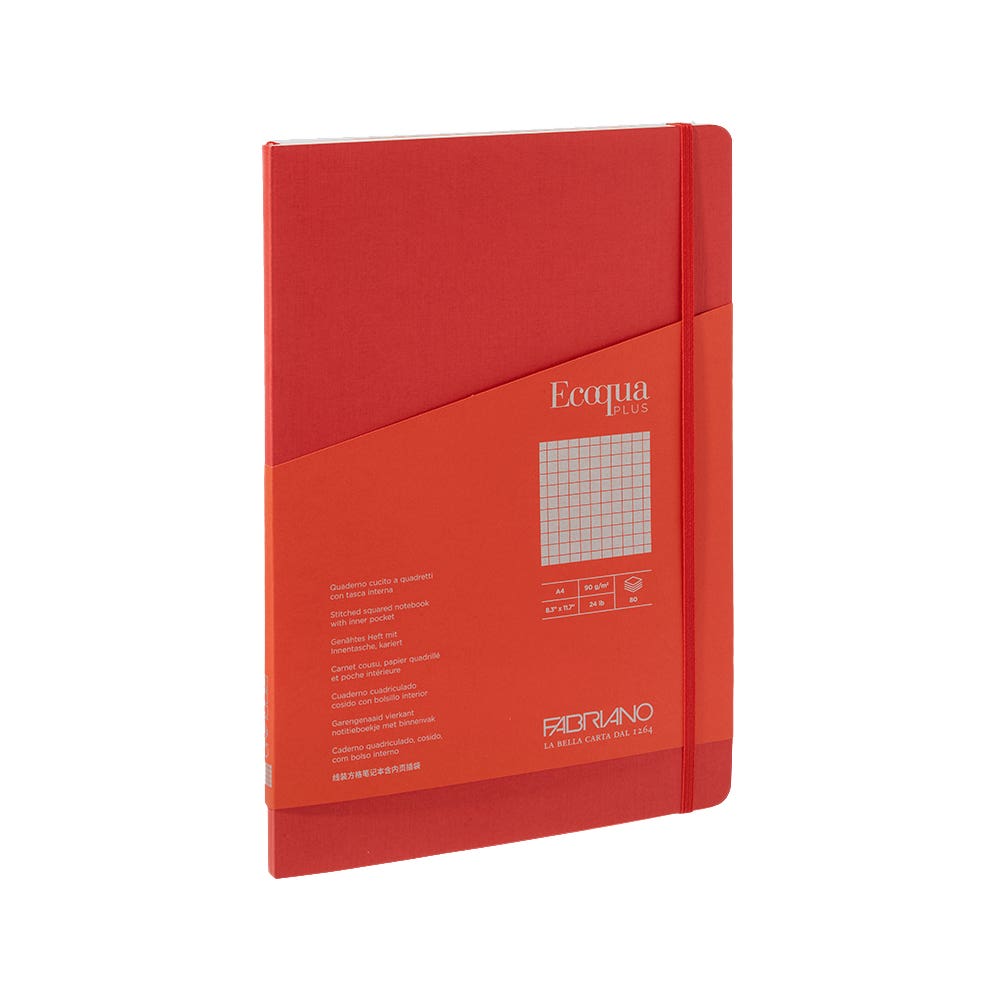 Fabriano Ecoqua Plus Stitched Graph Notebooks
