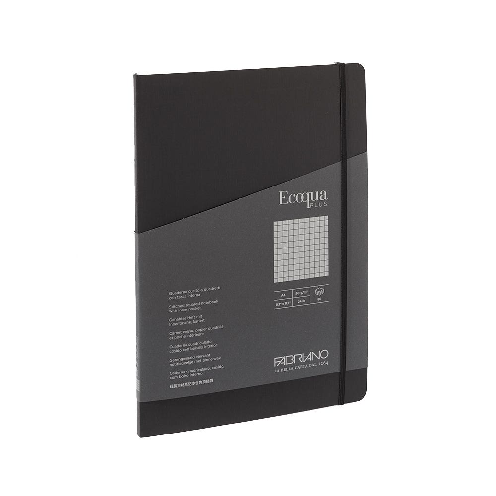 Fabriano Ecoqua Plus Stitched Graph Notebooks