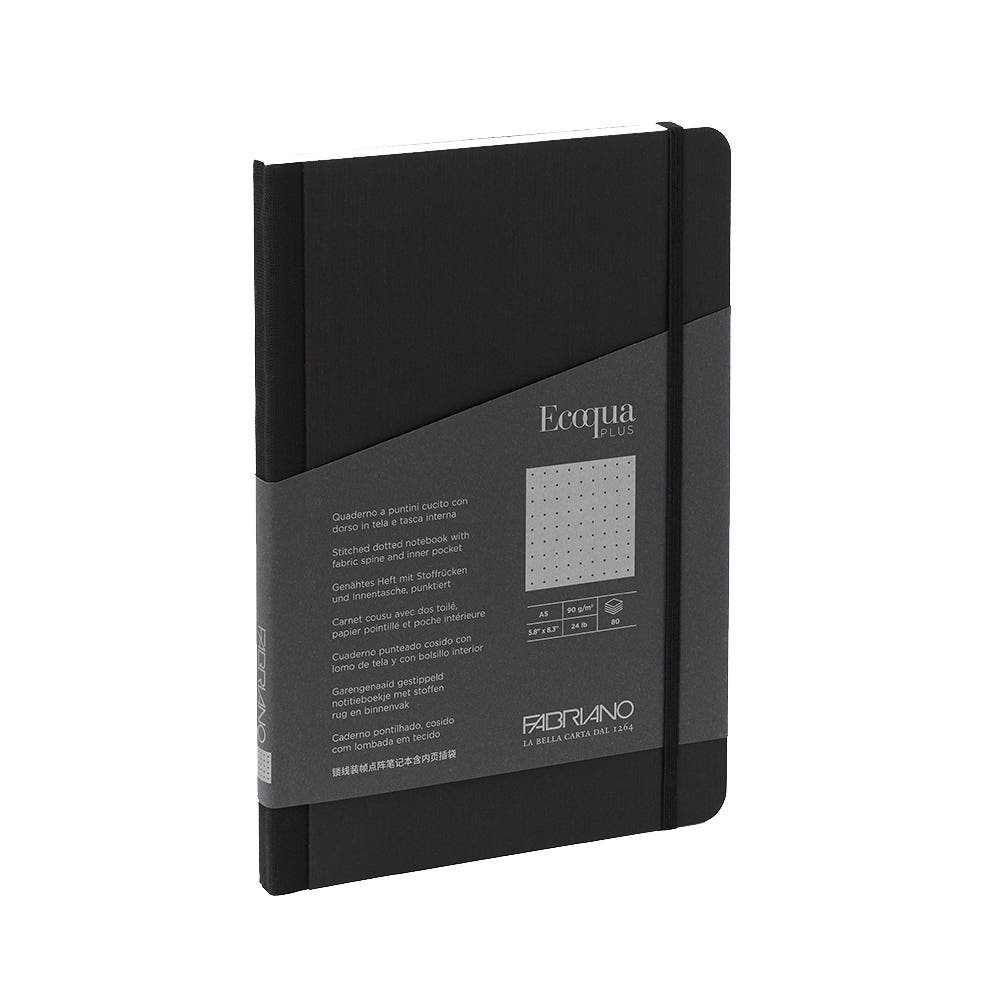 Fabriano Ecoqua Plus Fabric Bound Bullet Notebooks