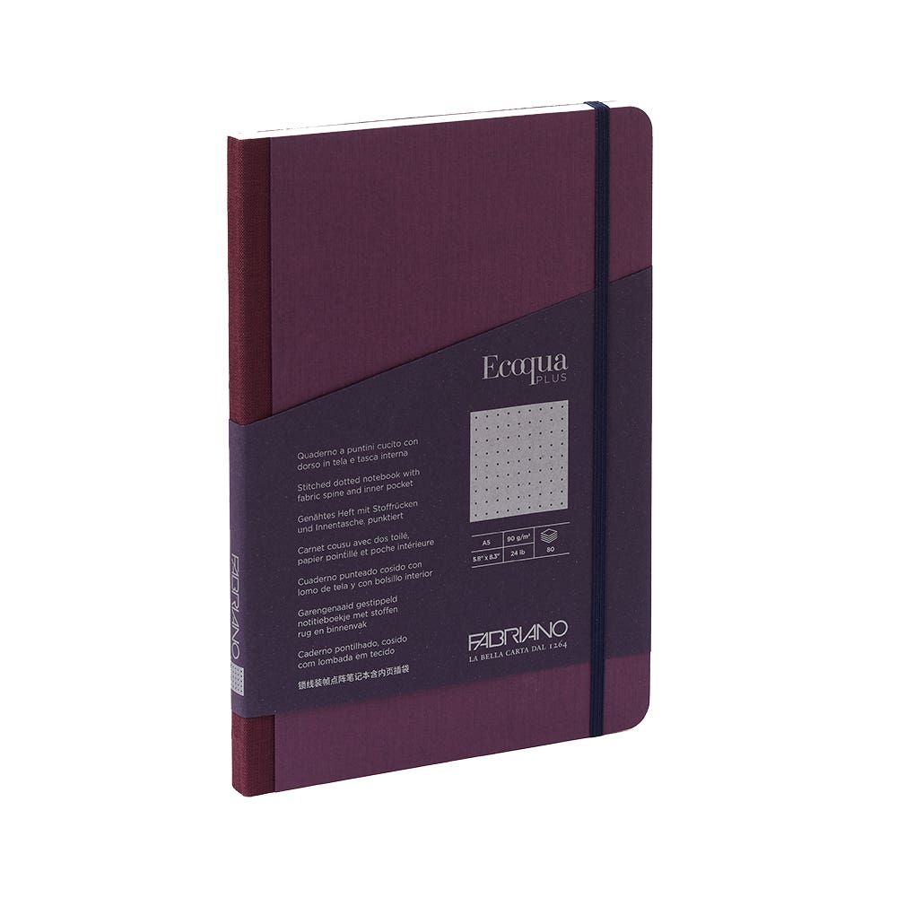 Fabriano Ecoqua Plus Fabric Bound Bullet Notebooks
