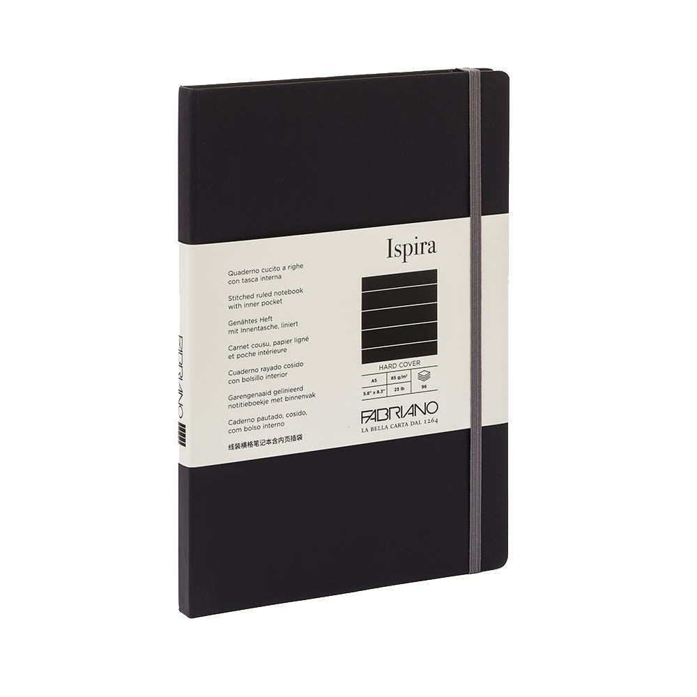 Fabriano Ispira Hard Cover Lined Notebooks