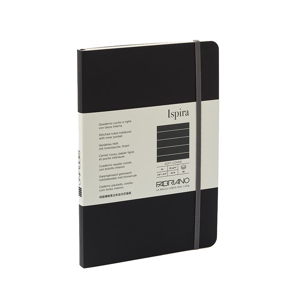 Fabriano Ispira Soft Cover Lined Notebooks