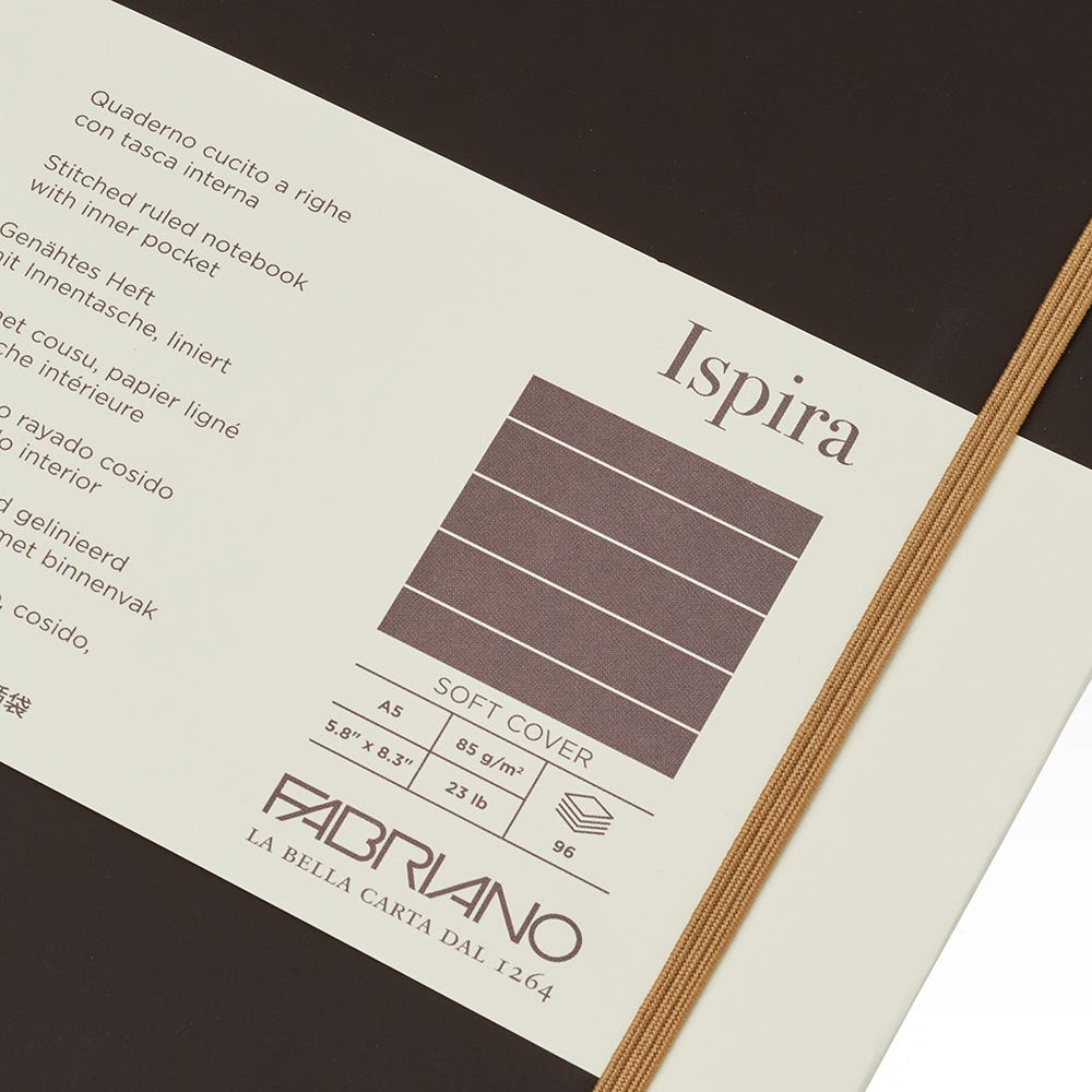 Fabriano Ispira Soft Cover Lined Notebooks