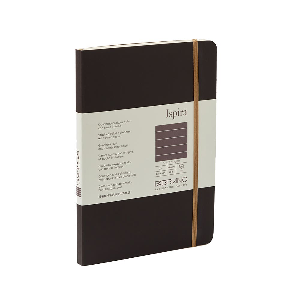 Fabriano Ispira Soft Cover Lined Notebooks