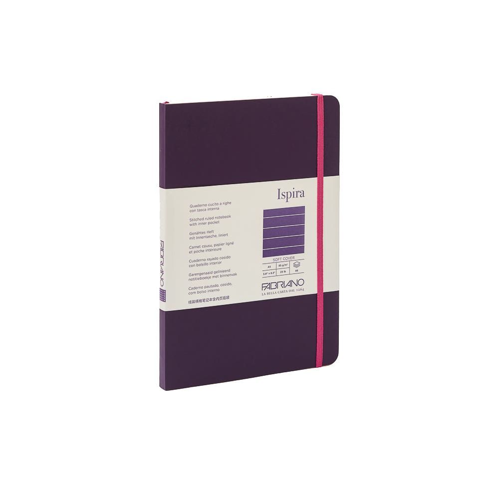 Fabriano Ispira Soft Cover Lined Notebooks