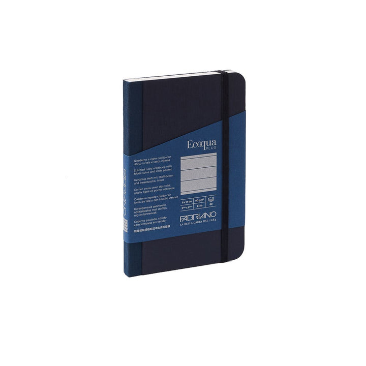 Fabriano Ecoqua Plus Fabric Bound Lined Notebooks