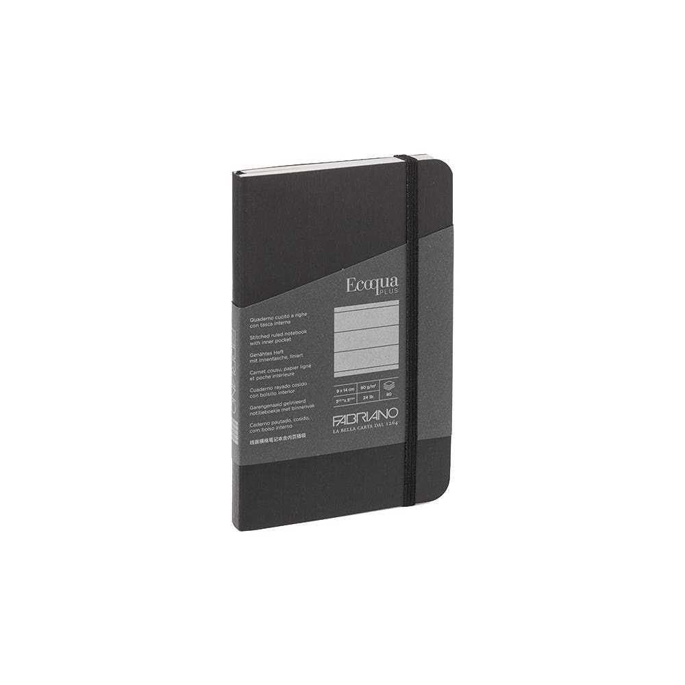 Fabriano Ecoqua Plus Stitched Lined Notebooks