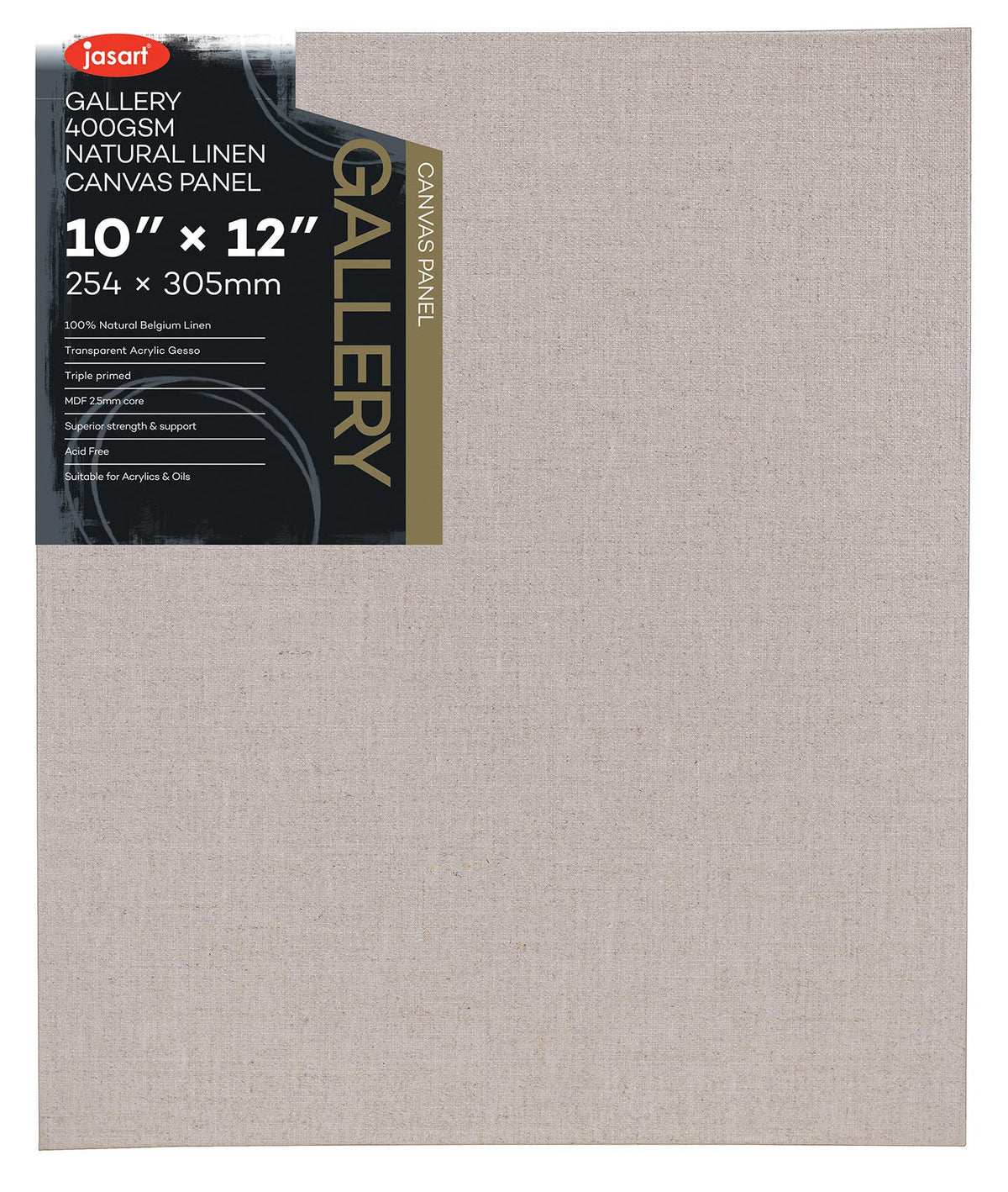 Jasart Gallery Linen Canvas Board