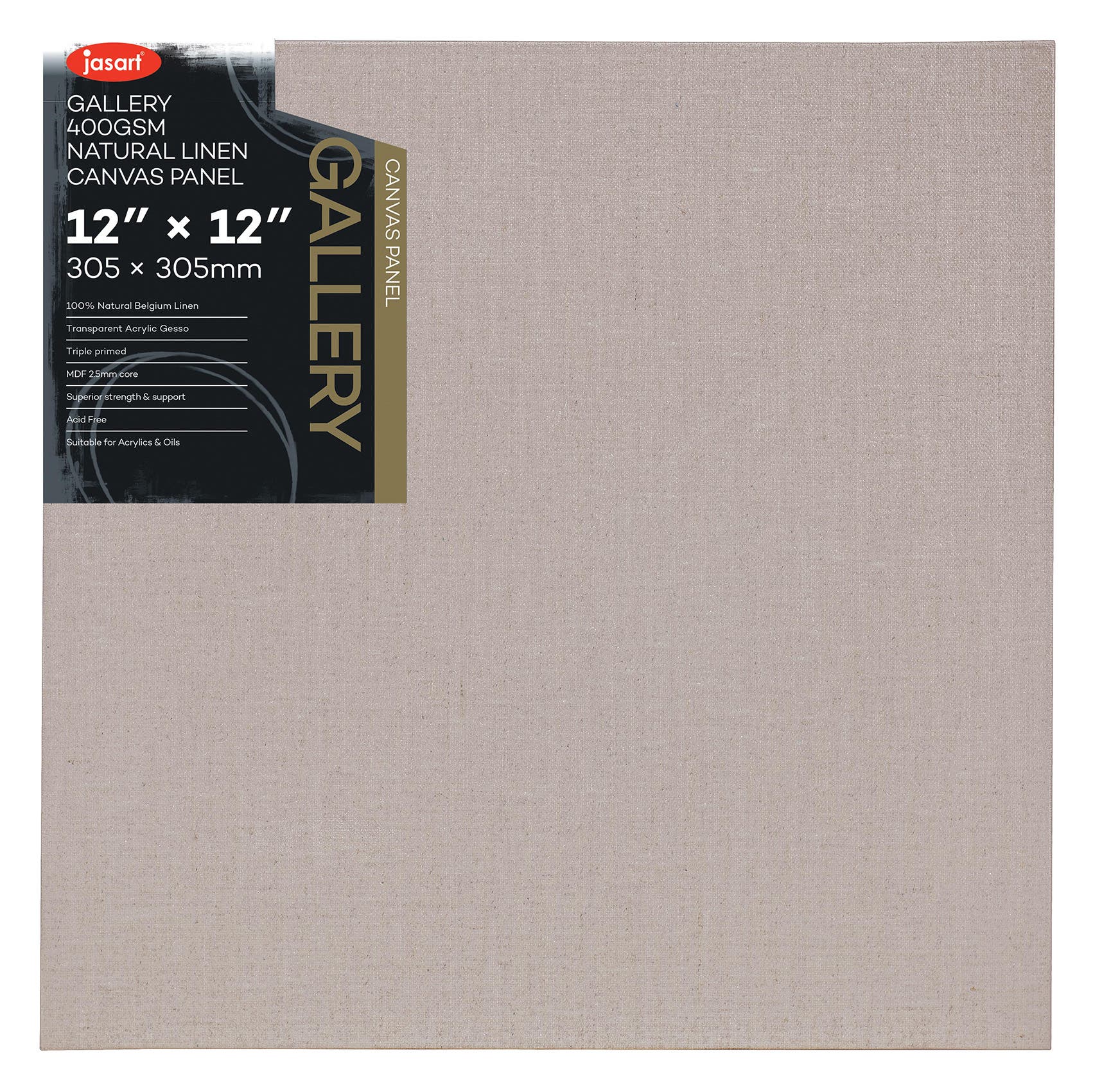Jasart Gallery Linen Canvas Board