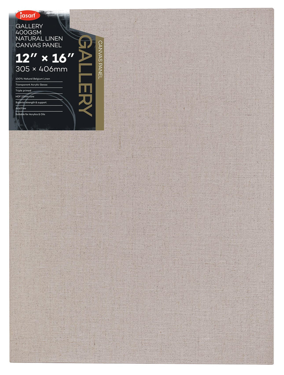 Jasart Gallery Linen Canvas Board