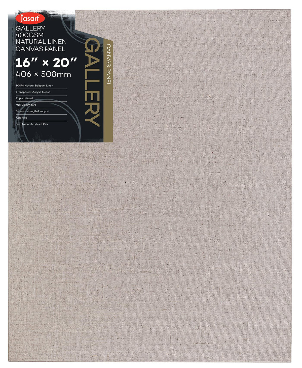 Jasart Gallery Linen Canvas Board