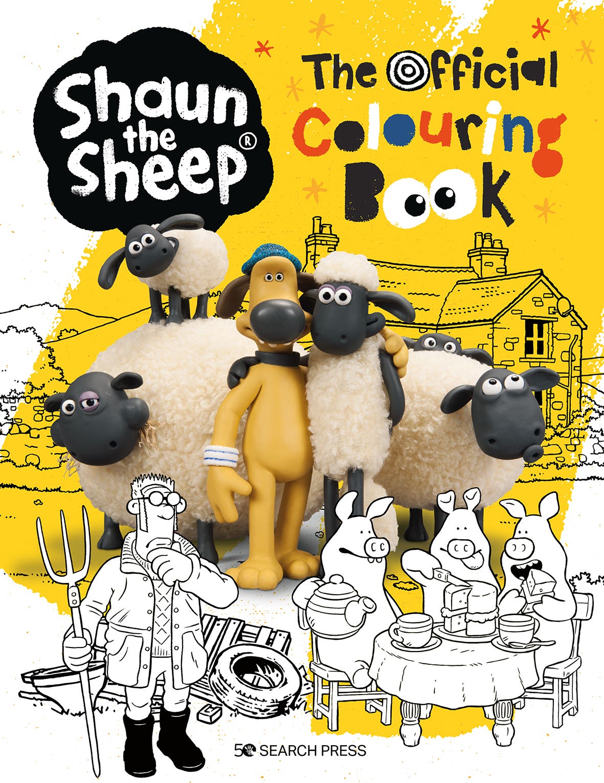 Shaun the Sheep The Official Colouring Book