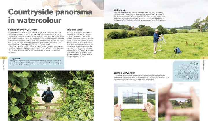 Sketching Outdoors Book