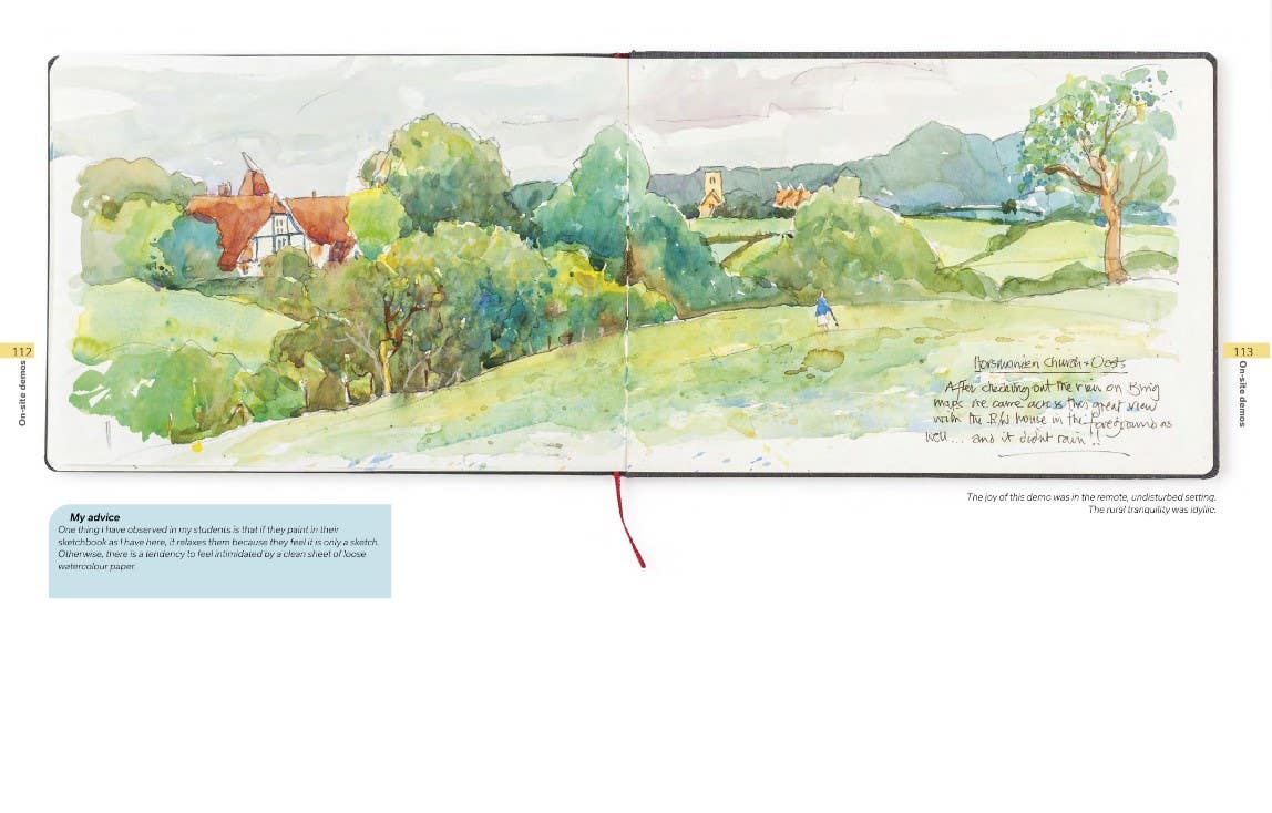 Sketching Outdoors Book