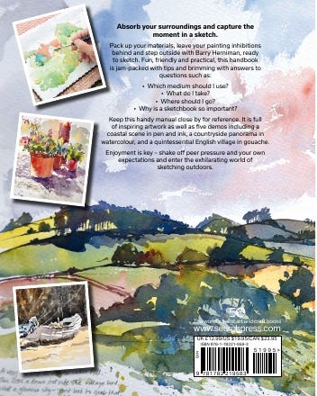 Sketching Outdoors Book