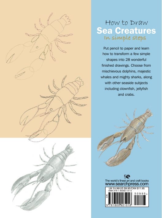 How To Draw Sea Creatures In Simple Steps Book