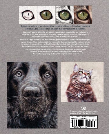 Drawing Animal Portraits In Coloured Pencil Book