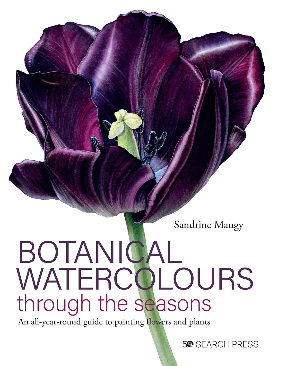 Botanical Watercolours Through The Seasons Book