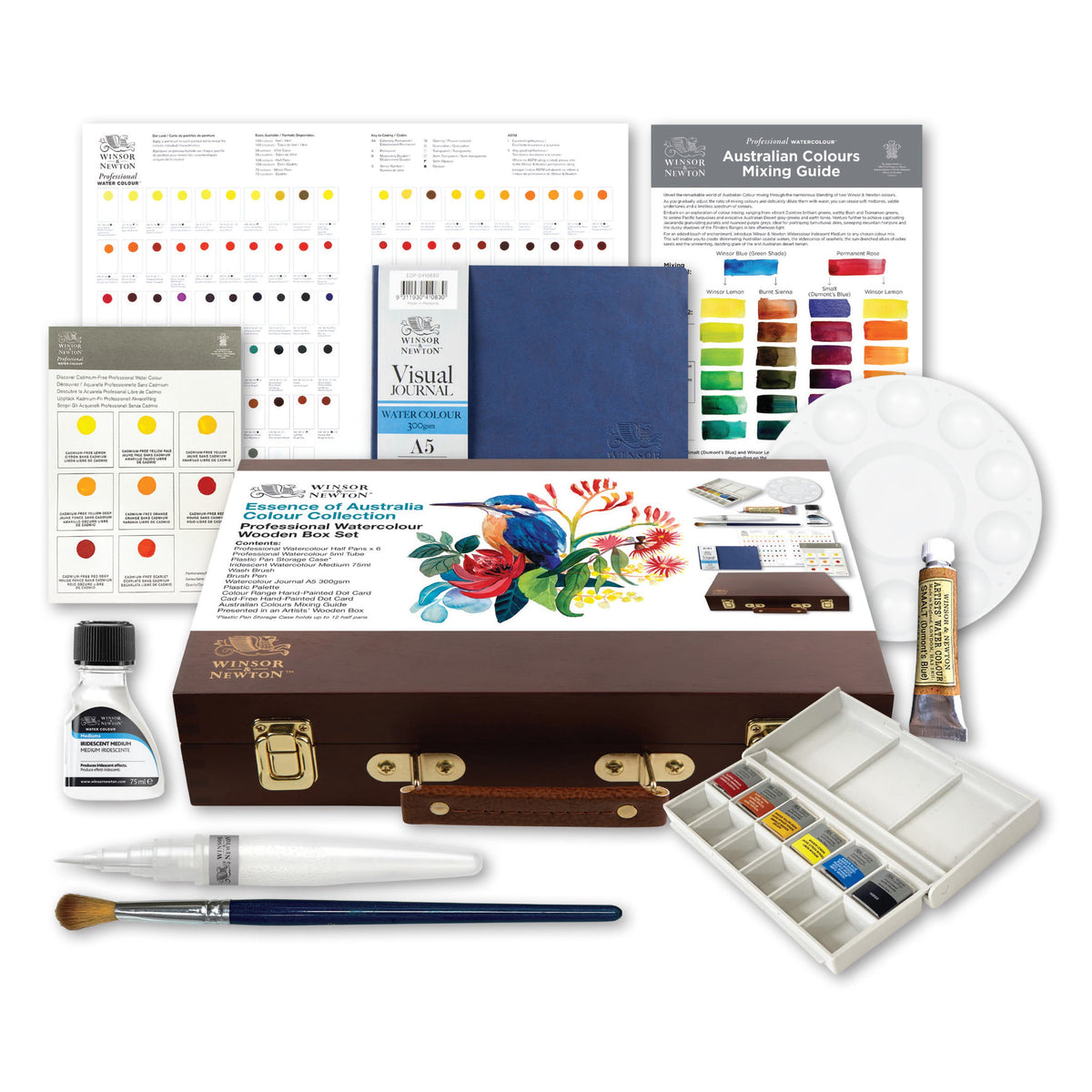Winsor & Newton Essence of Australia Professional Watercolour Wooden Box Set