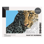 Reeves Artist Acrylic Paint by Numbers Cheetah