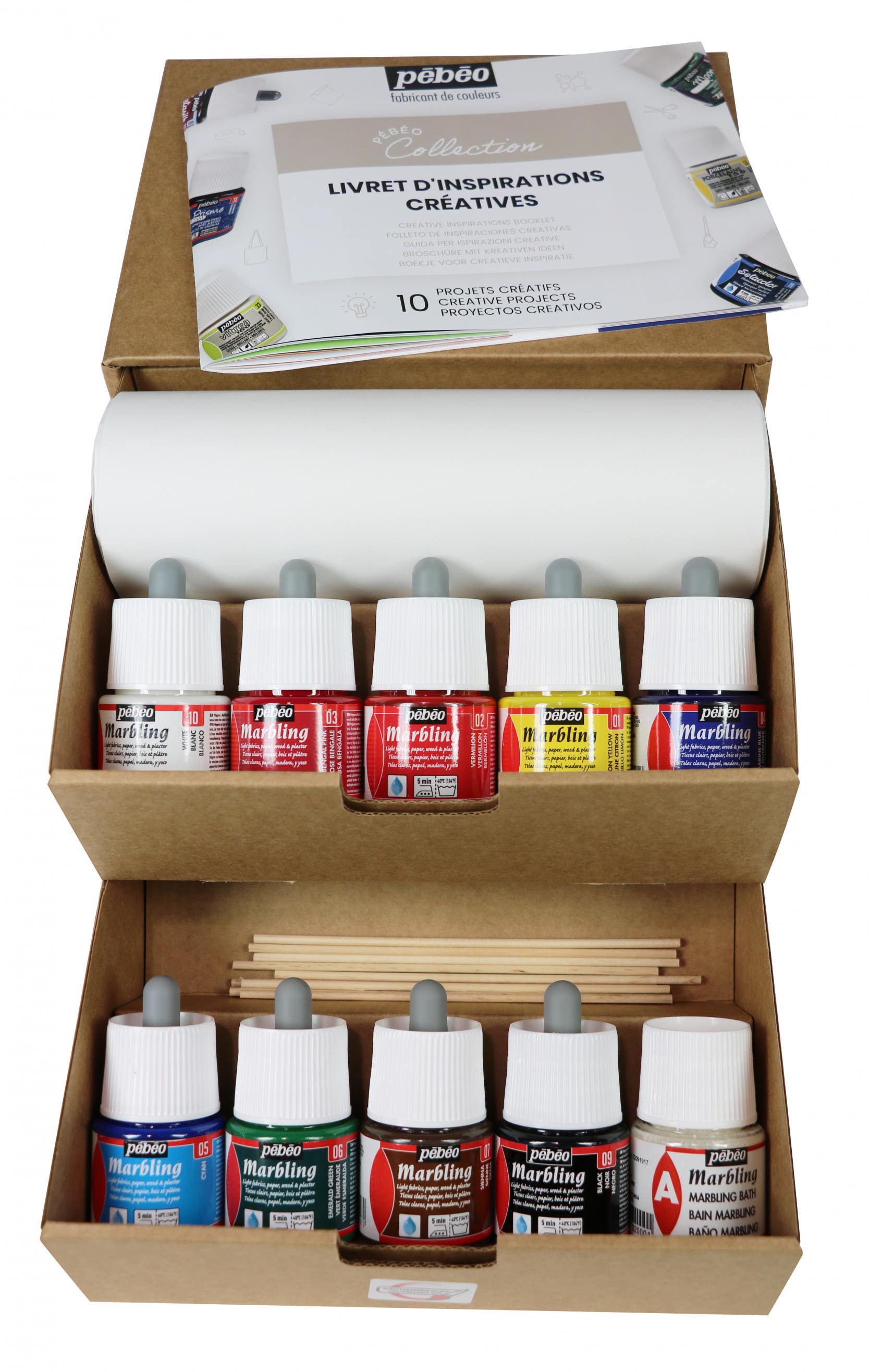 Pebeo Marbling Effect Collection Set