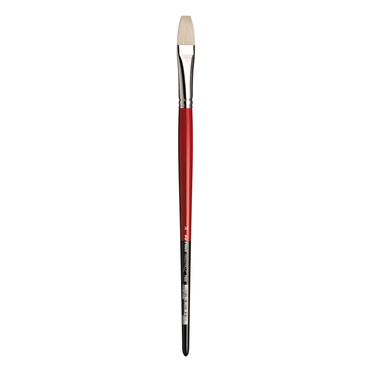 Da Vinci Maestro2 7023 Hog Long Flat Brushes