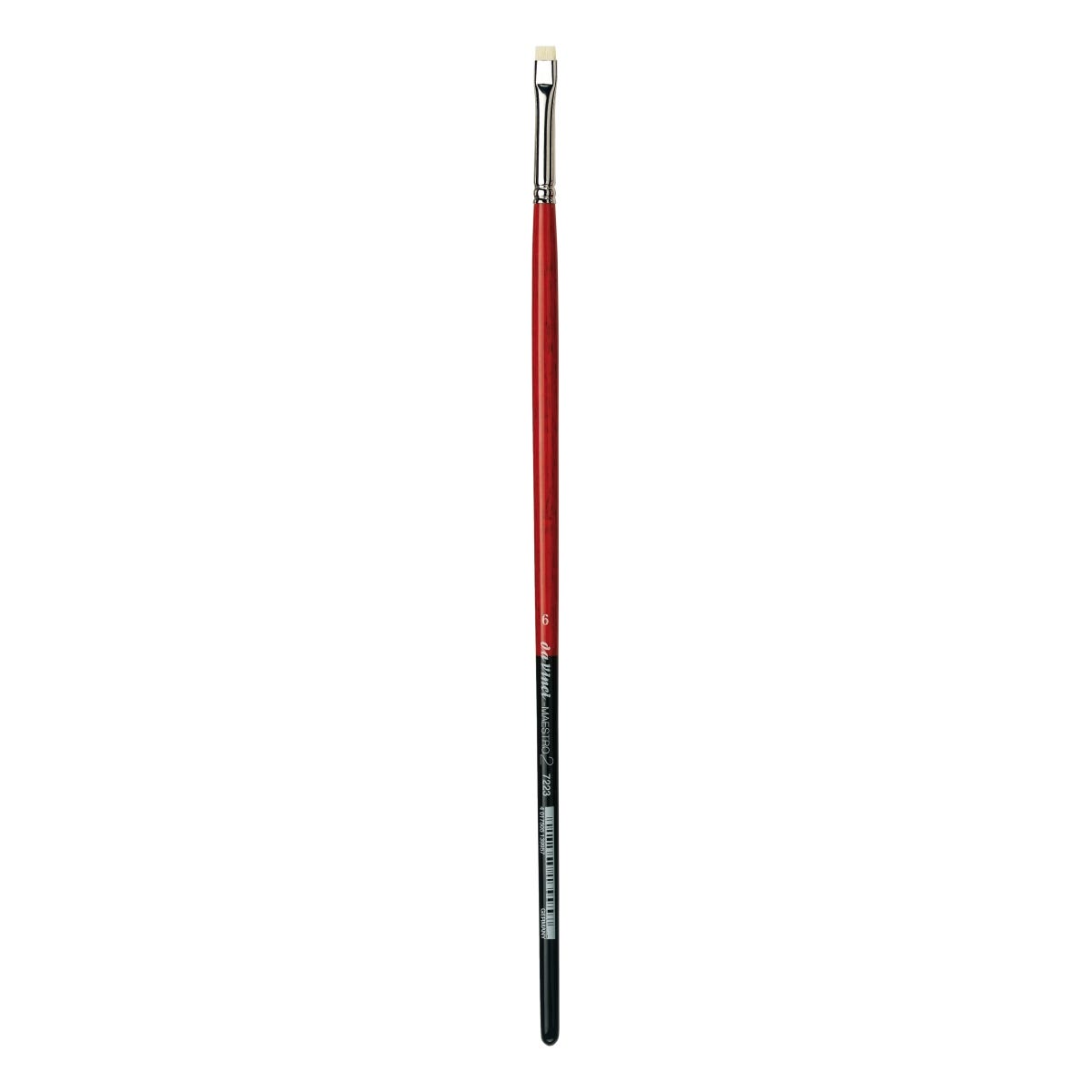 Da Vinci Maestro2 7223 Hog Extra Short Flat Brushes