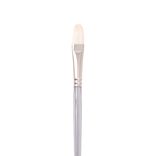 Jasart Interlocking Filbert Hog Bristle Brushes