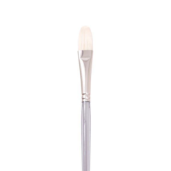 Jasart Interlocking Filbert Hog Bristle Brushes