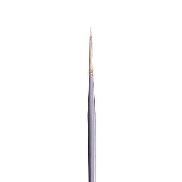 Jasart White Taklon Round Brushes