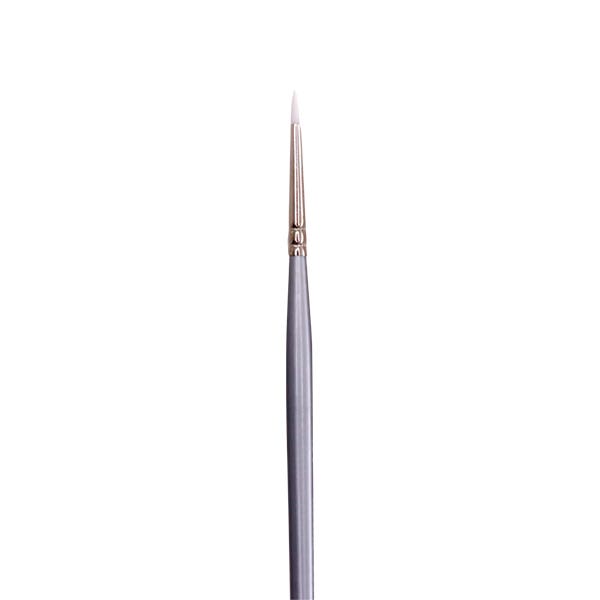 Jasart White Taklon Round Brushes