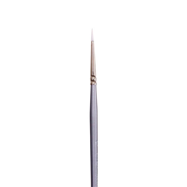 Jasart White Taklon Round Brushes