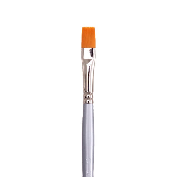 Jasart Gold Synthetic Short Flat Brushes
