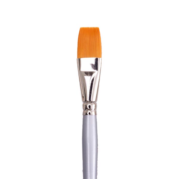 Jasart Gold Synthetic Short Flat Brushes