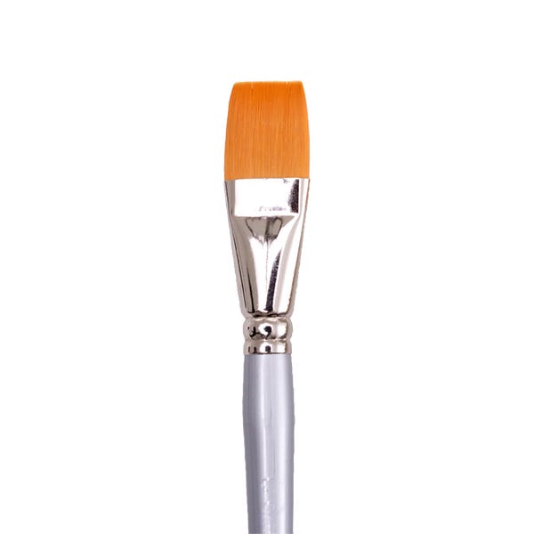 Jasart Gold Synthetic Short Flat Brushes