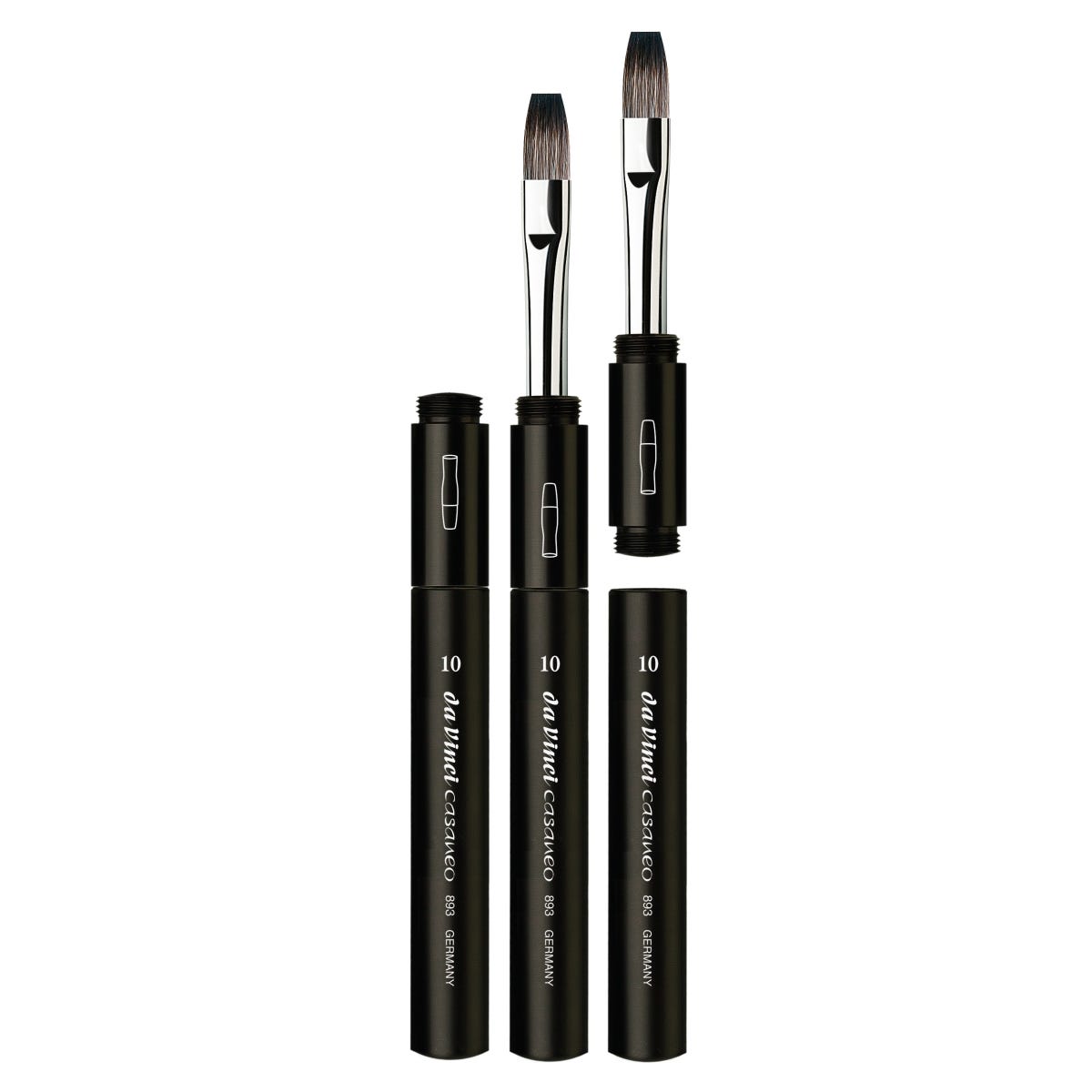 Da Vinci Casaneo 893 Travel Pocket Synthetic Flat Brush