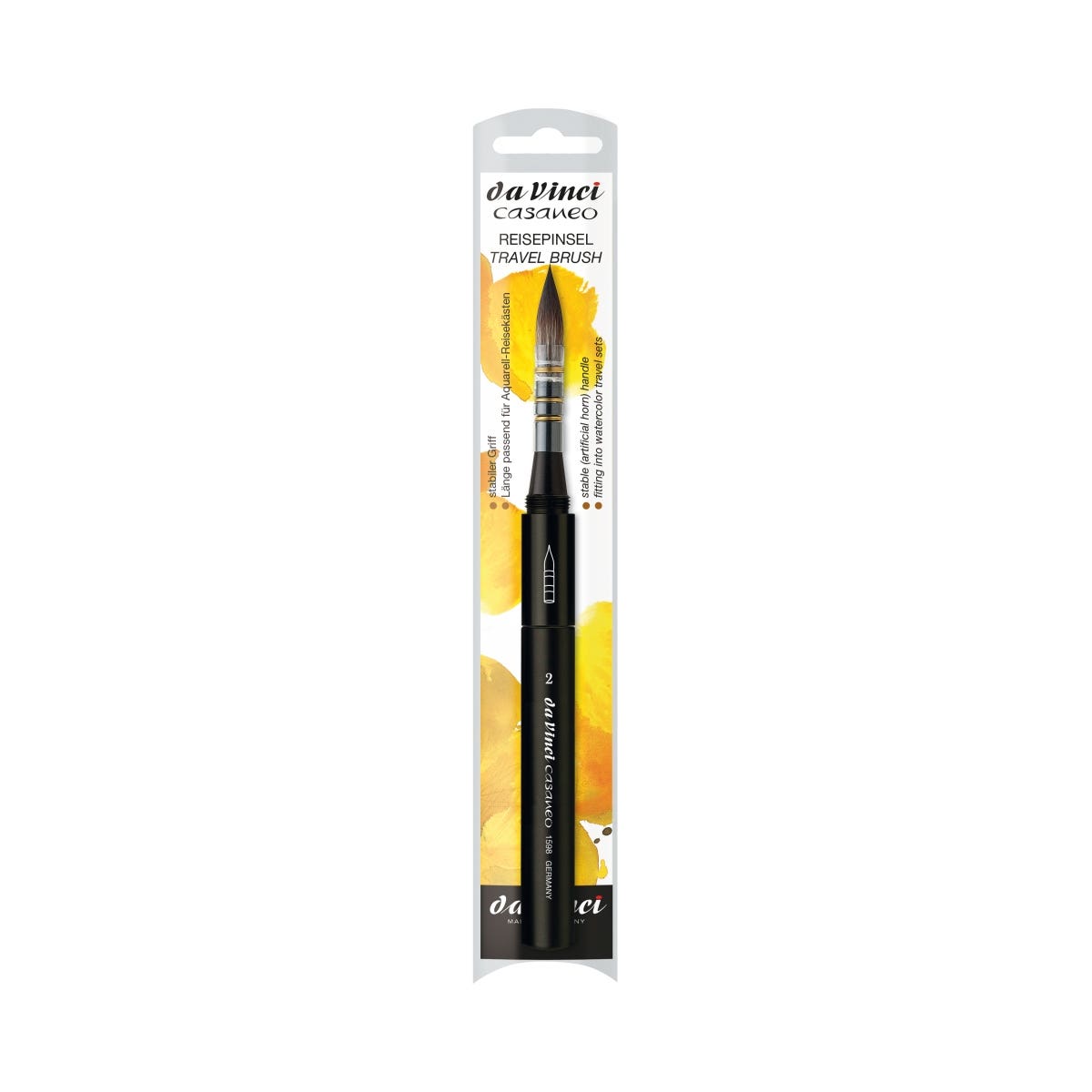 Da Vinci Casaneo 1598 Travel Pocket Synthetic Wash Brush