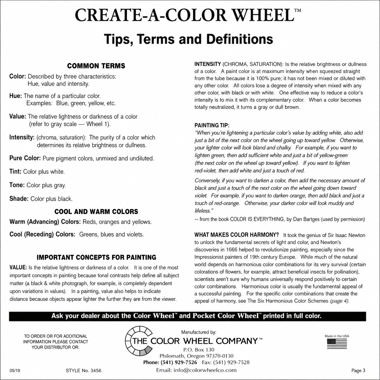 Create-A-Color Wheel