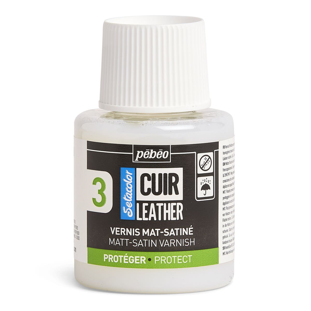 Pebeo Setacolor Leather Paint Varnishes