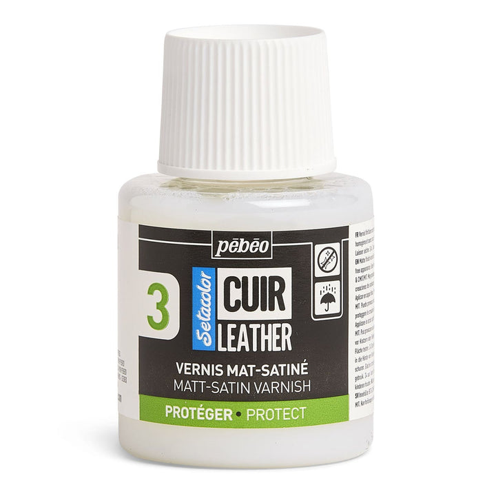Pebeo Setacolor Leather Paint Varnishes