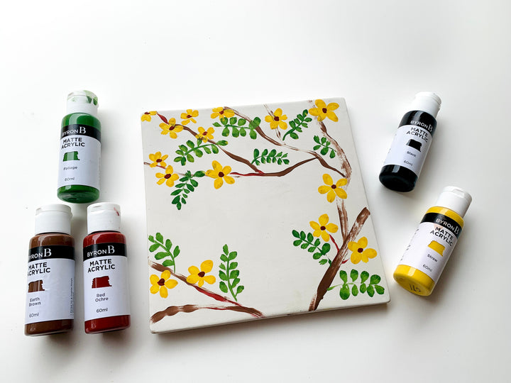 Byron Matte Acrylic Paint Earth Set 5