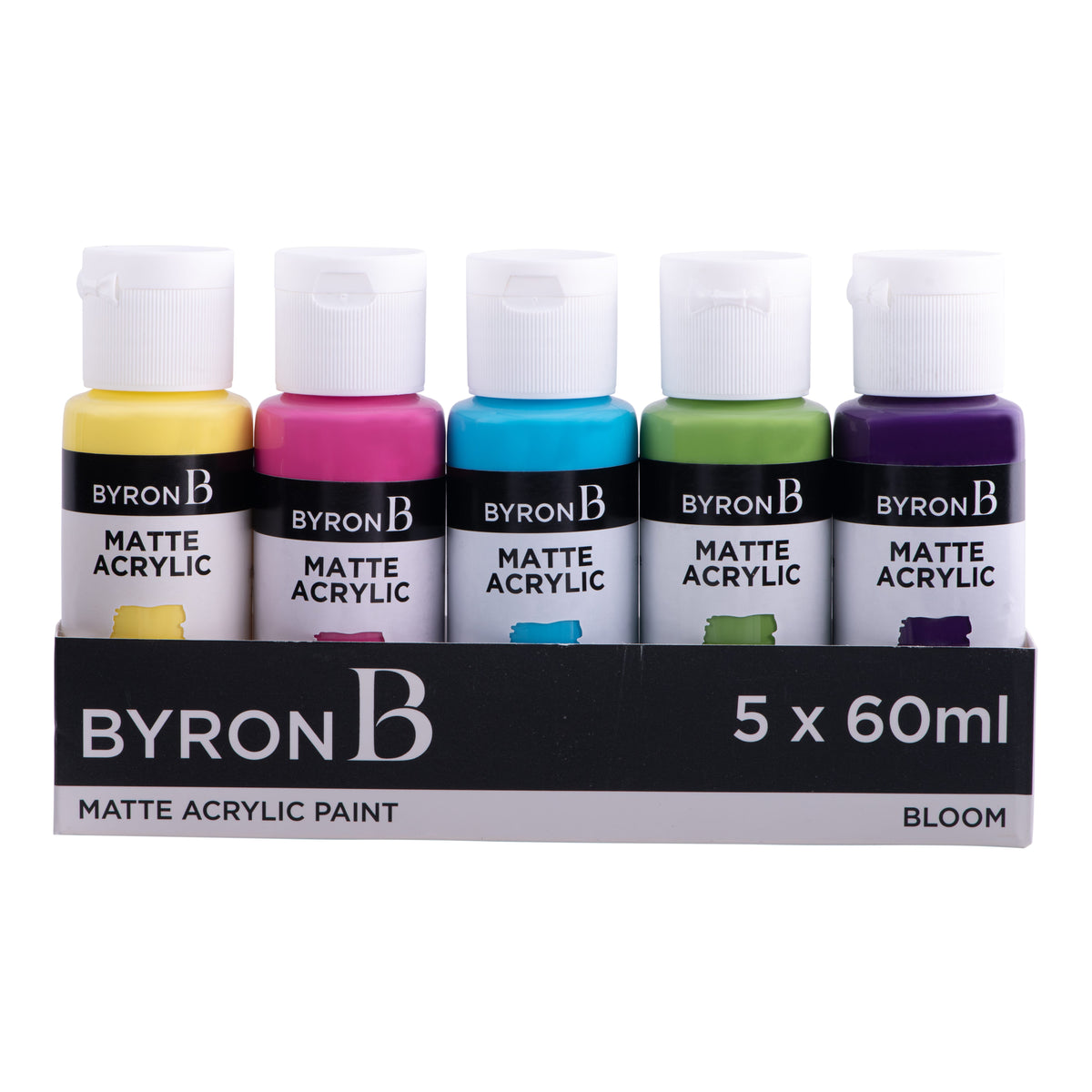 Byron Matte Acrylic Paint Bloom Set 5