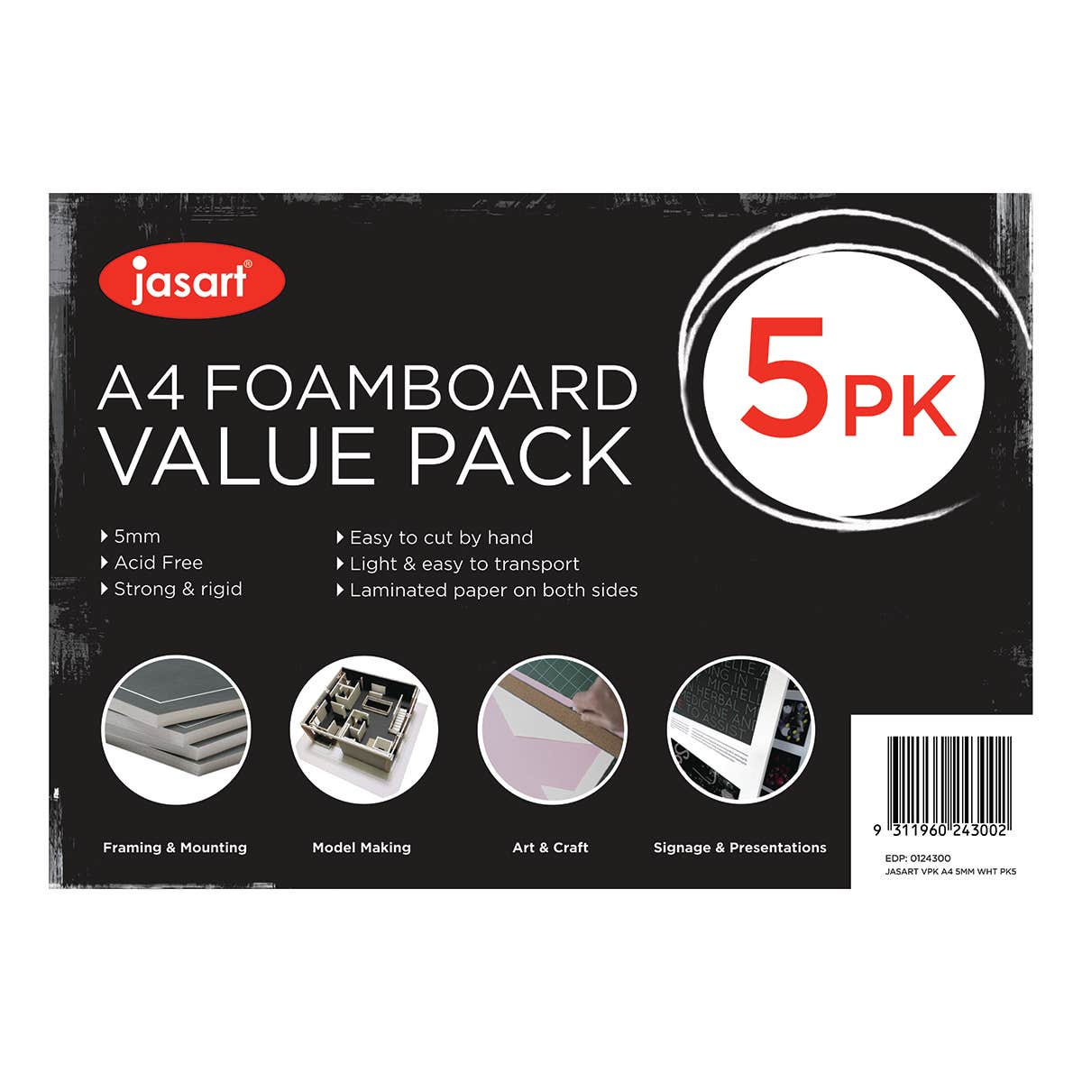 Jasart Foamboard Value Packs