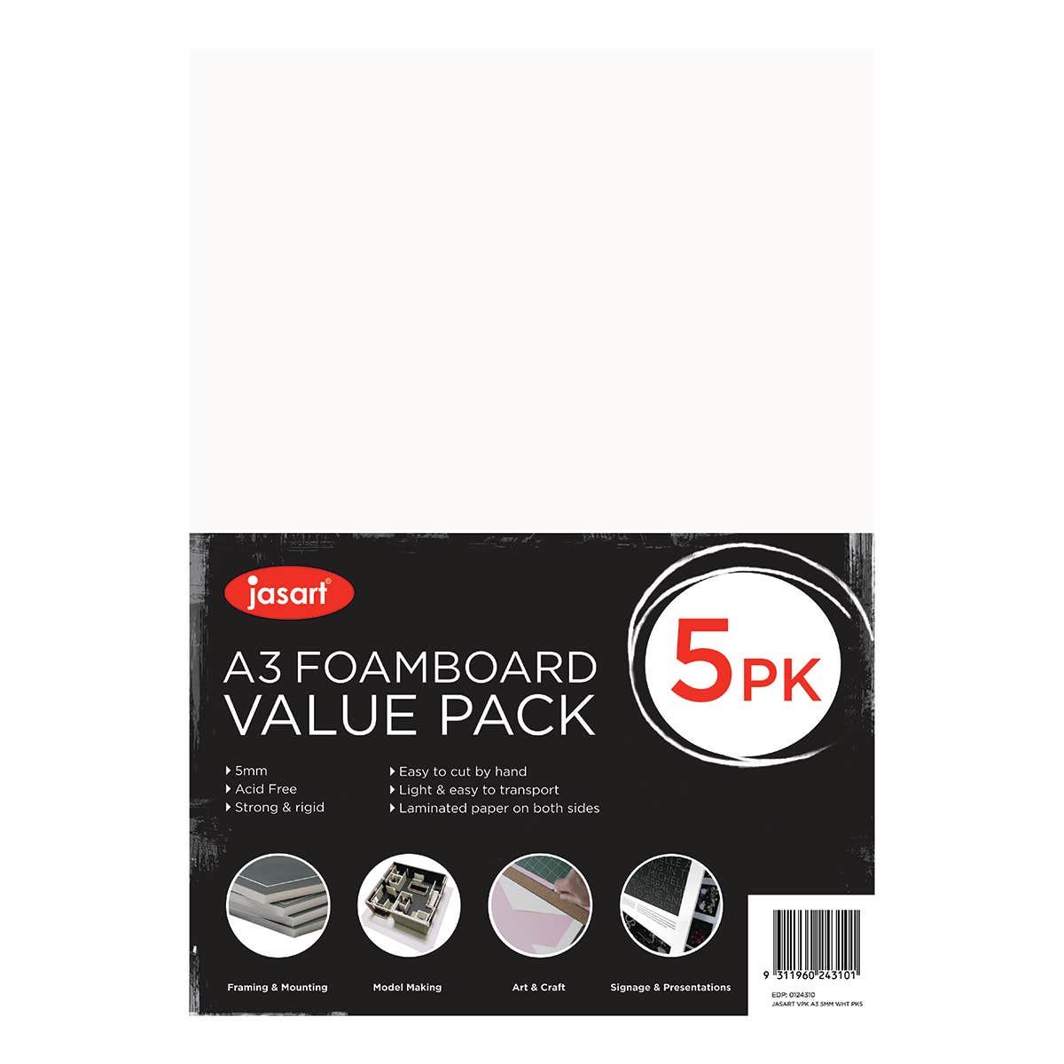 Jasart Foamboard Value Packs